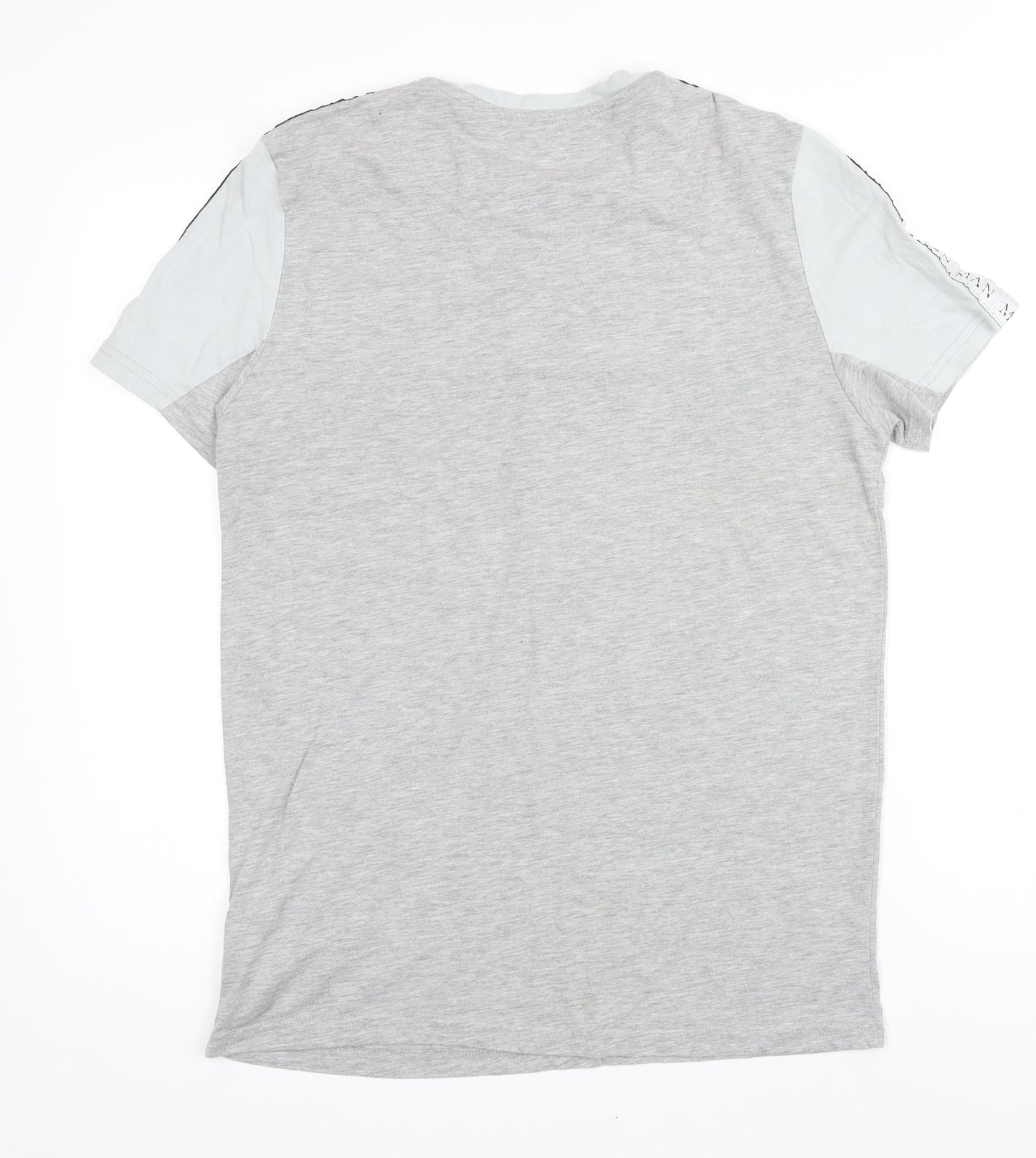 Mens UK Size L Boohoo Man Grey  T-Shirt