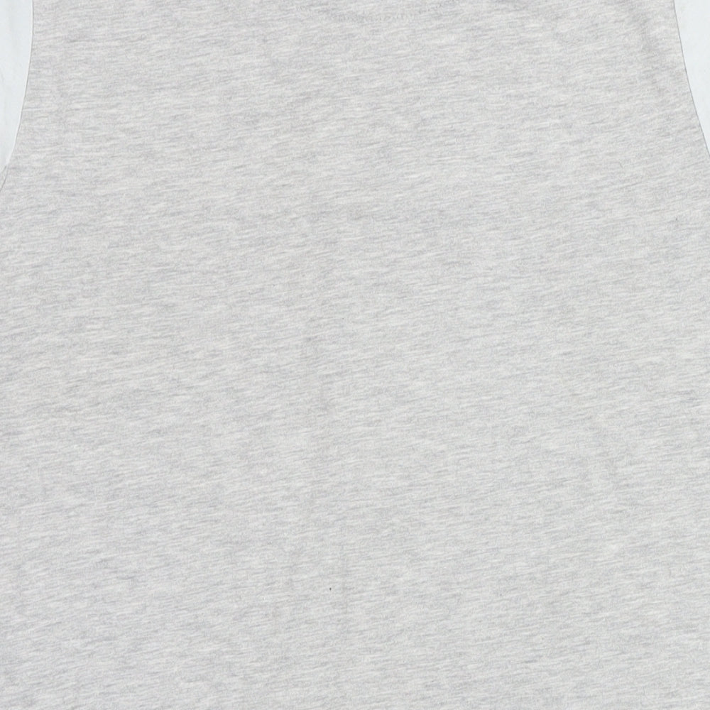 Mens UK Size L Boohoo Man Grey  T-Shirt
