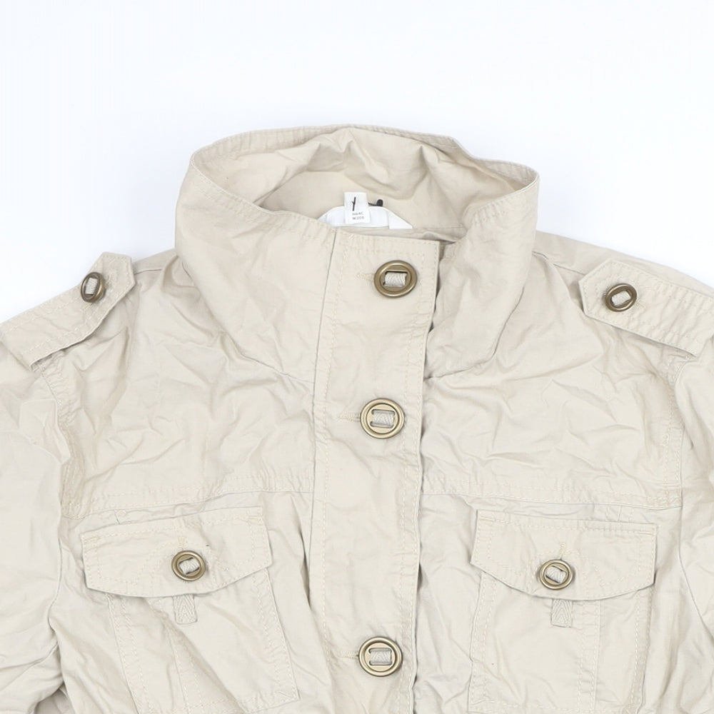 Womens UK Size 8 M&S Beige Jacket