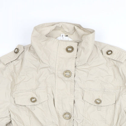Womens UK Size 8 M&S Beige Jacket
