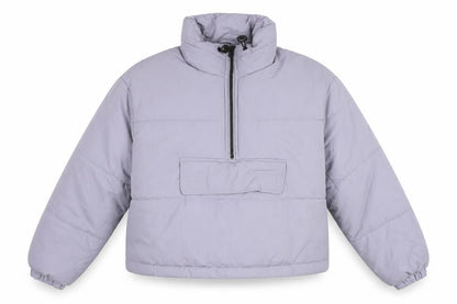 Womens UK Size 6 ASOS Purple Puffer Jacket