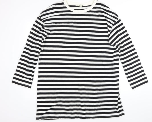 Womens UK Size M H&M Multicoloured Basic T-Shirt