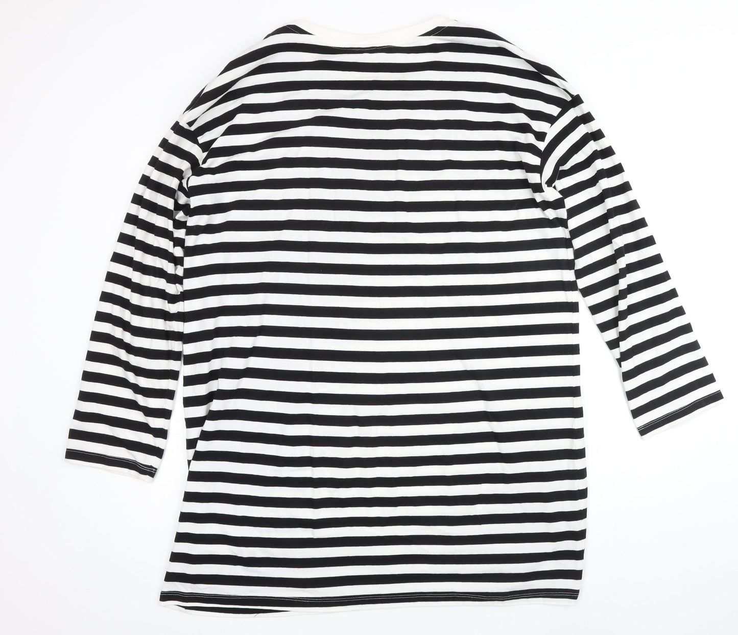 Womens UK Size M H&M Multicoloured Basic T-Shirt