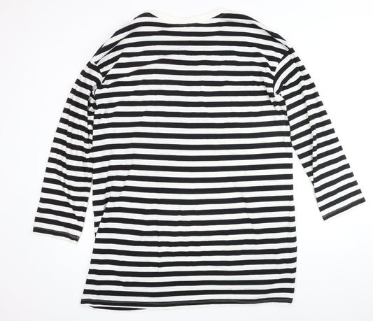 Womens UK Size M H&M Multicoloured Basic T-Shirt