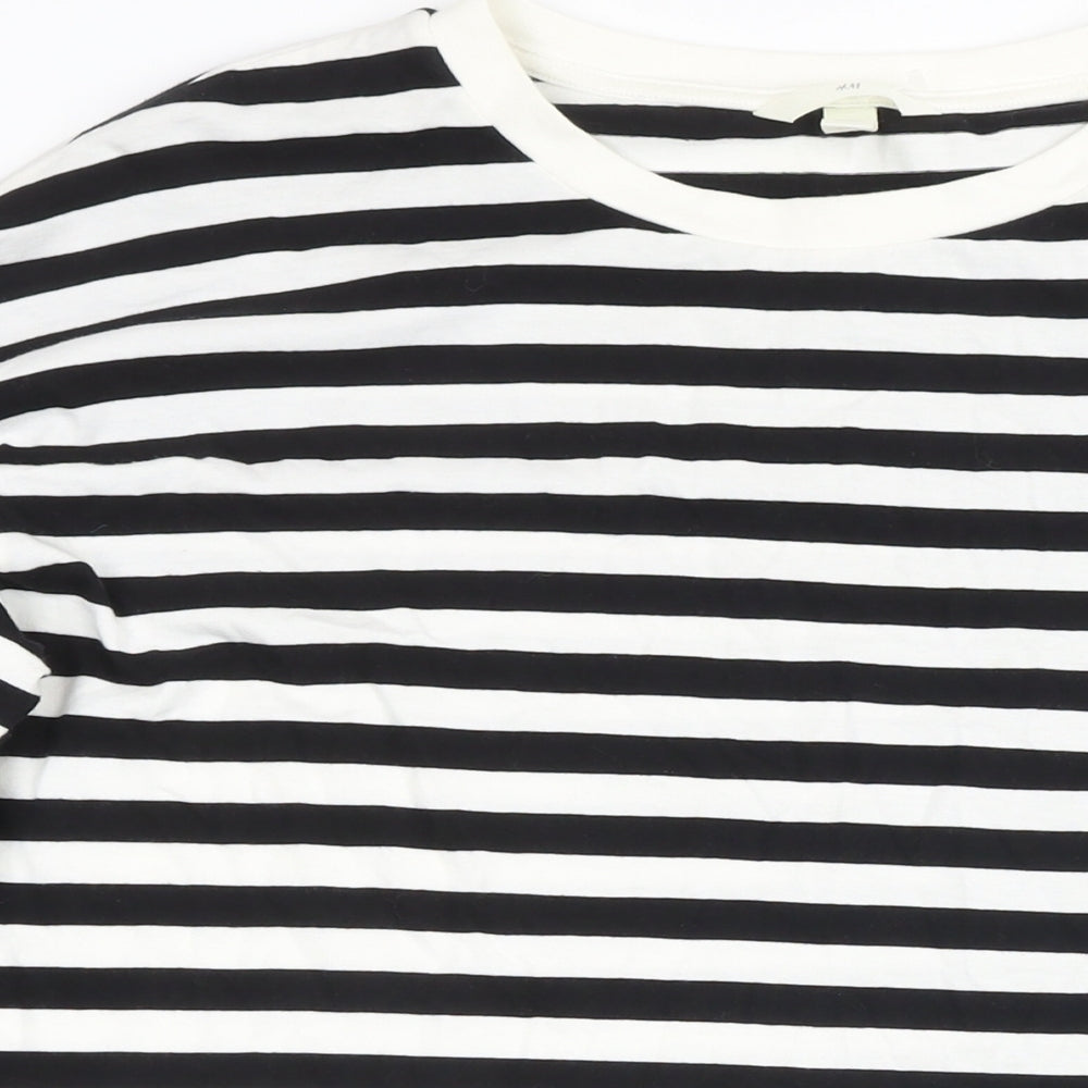 Womens UK Size M H&M Multicoloured Basic T-Shirt