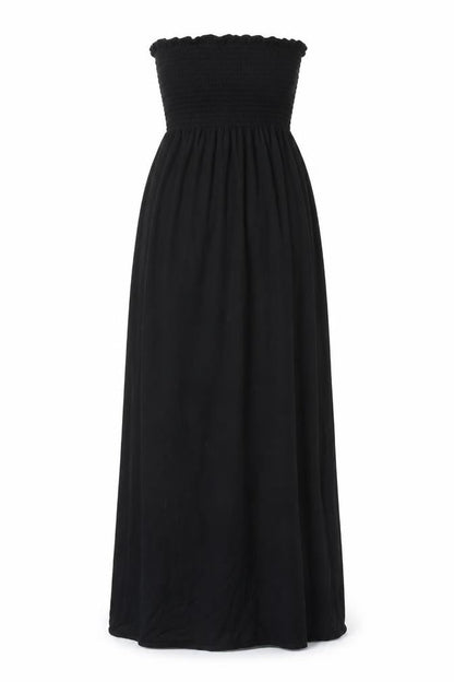 New Look Womens Black Viscose Maxi Size 12 Off the Shoulder