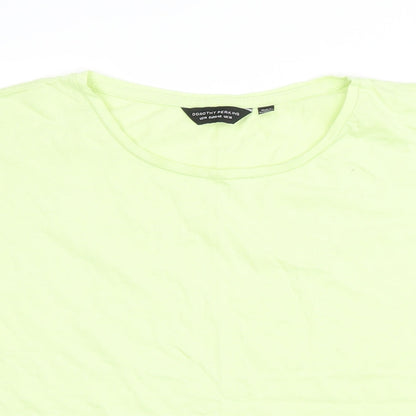 Womens UK Size 18 Dorothy Perkins Green Basic T-Shirt