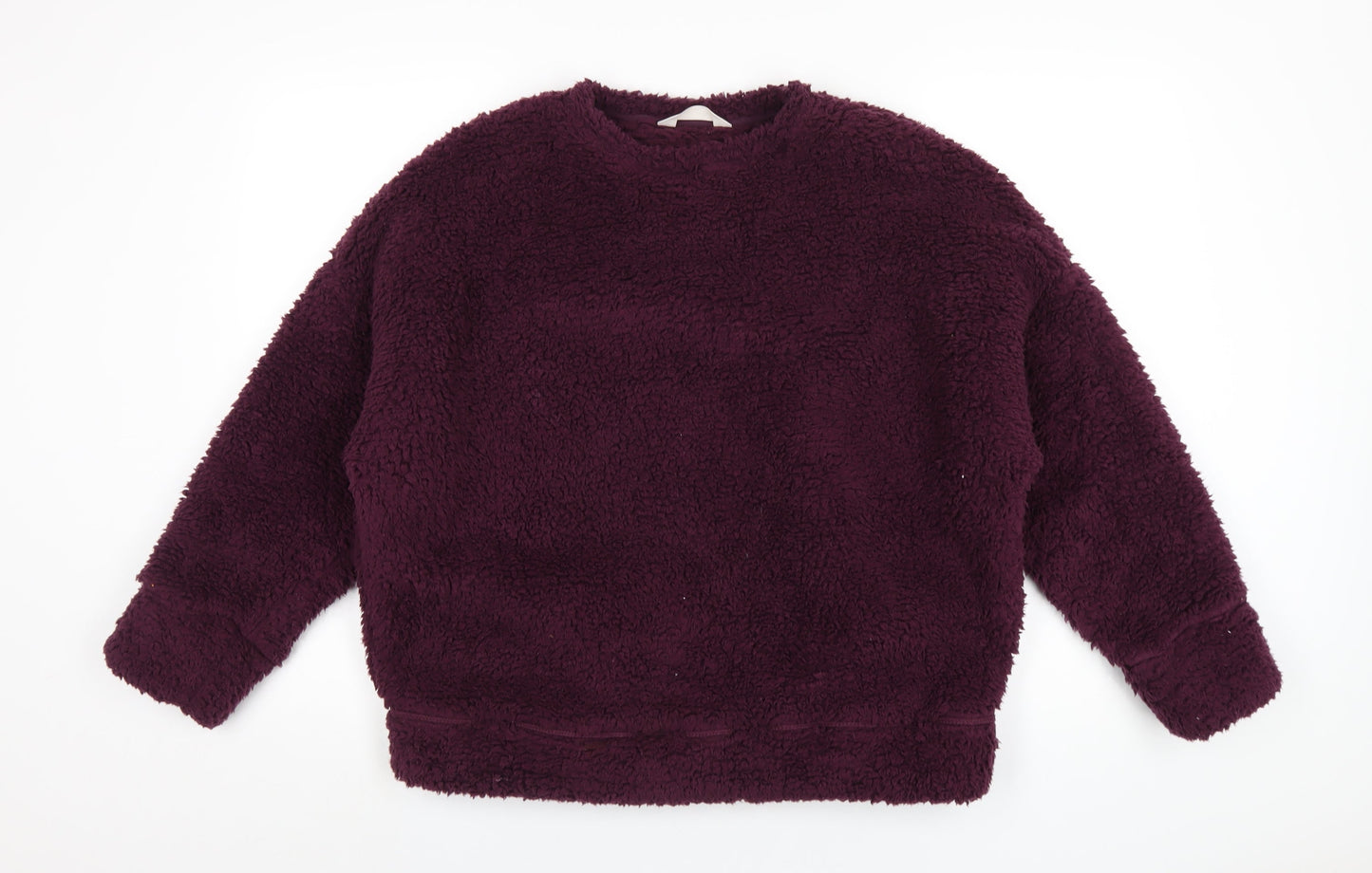 Womens UK Size M Marks and Spencer Purple Pullover Sweatshirt