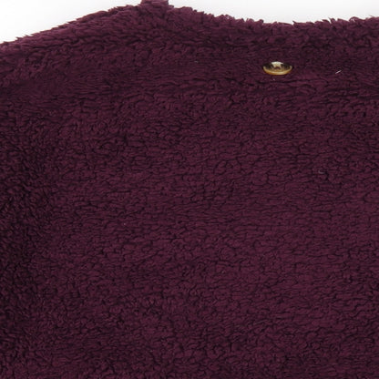 Womens UK Size M Marks and Spencer Purple Pullover Sweatshirt