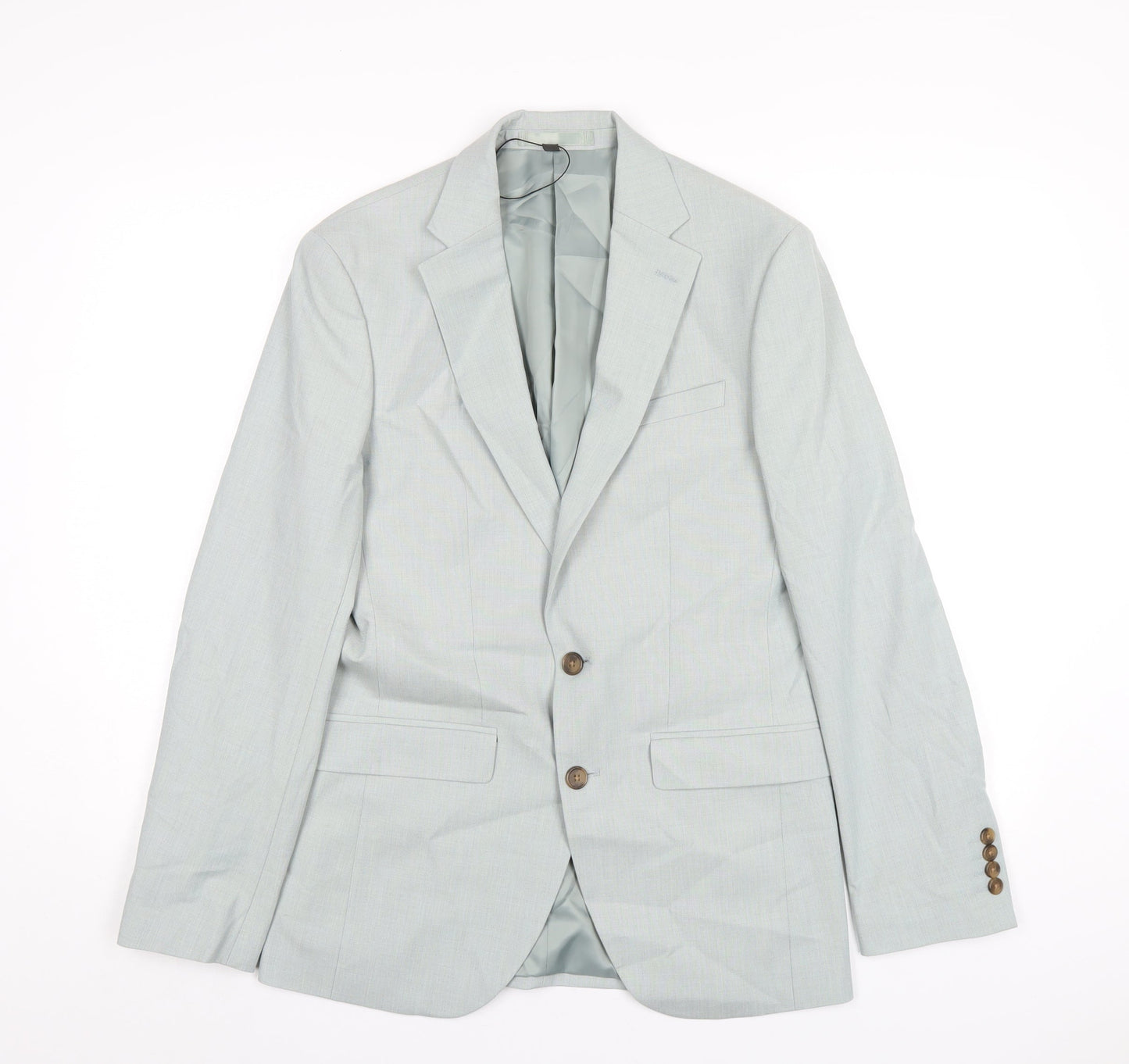 Mens UK Size 36 Marks and Spencer Regular Green Suit Jacket