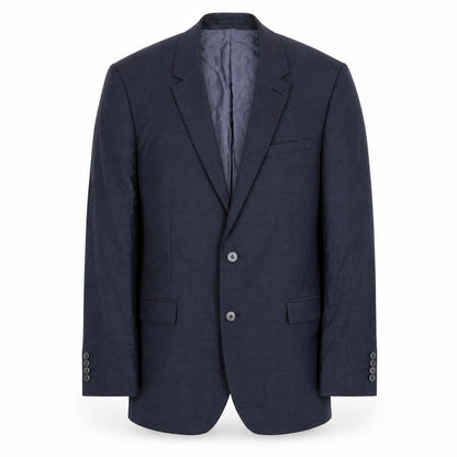Autograph Mens Blue Polyamide Jacket Blazer Size 42 Regular