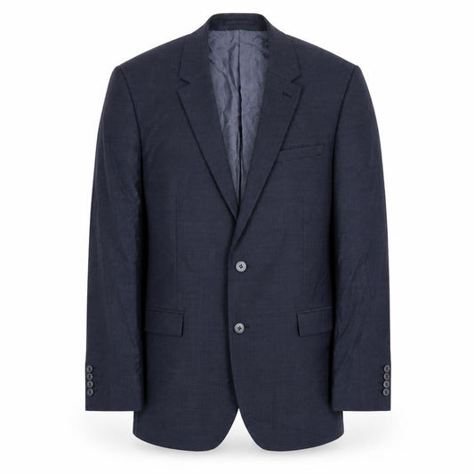 Autograph Mens Blue Polyamide Jacket Blazer Size 42 Regular