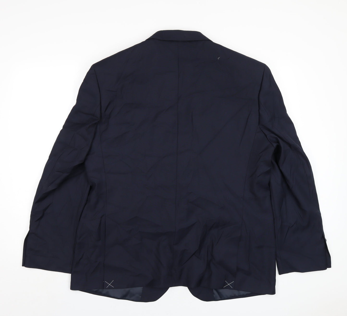 Mens UK Size 44 Marks and Spencer Regular Blue Suit Jacket