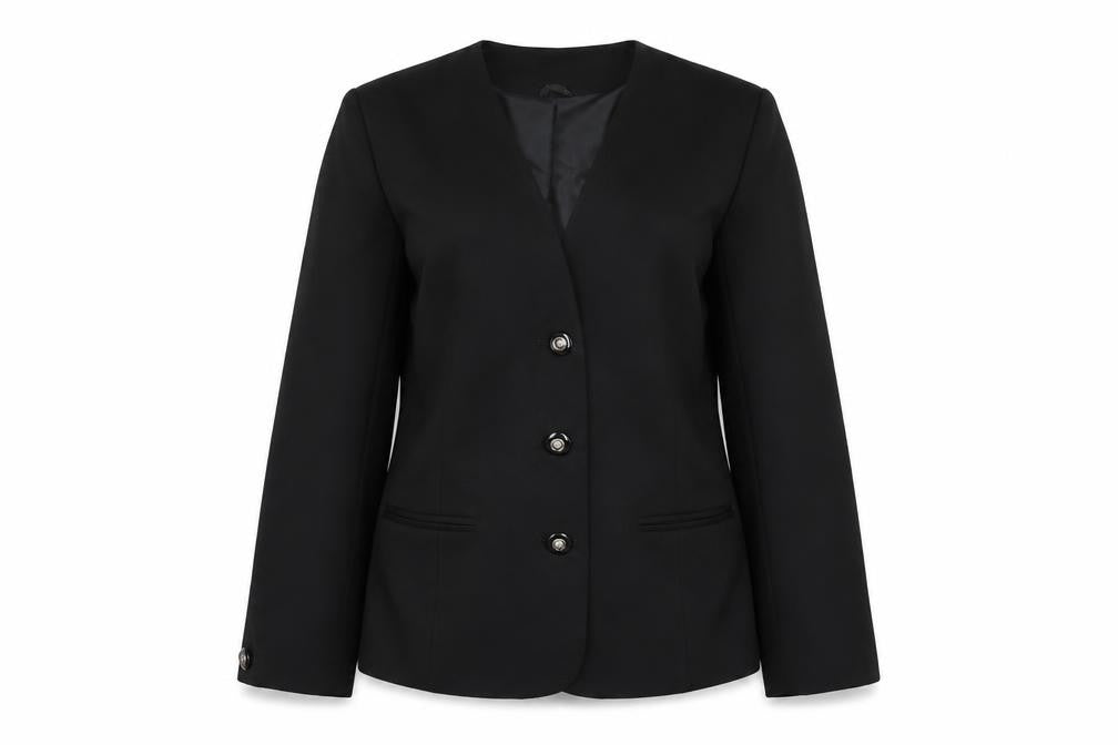 Womens UK Size 10 Classics Black Jacket