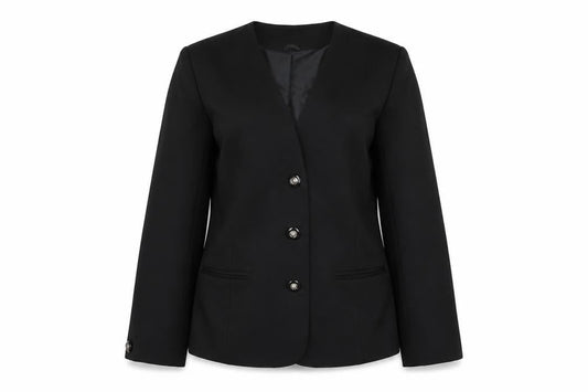 Womens UK Size 10 Classics Black Jacket