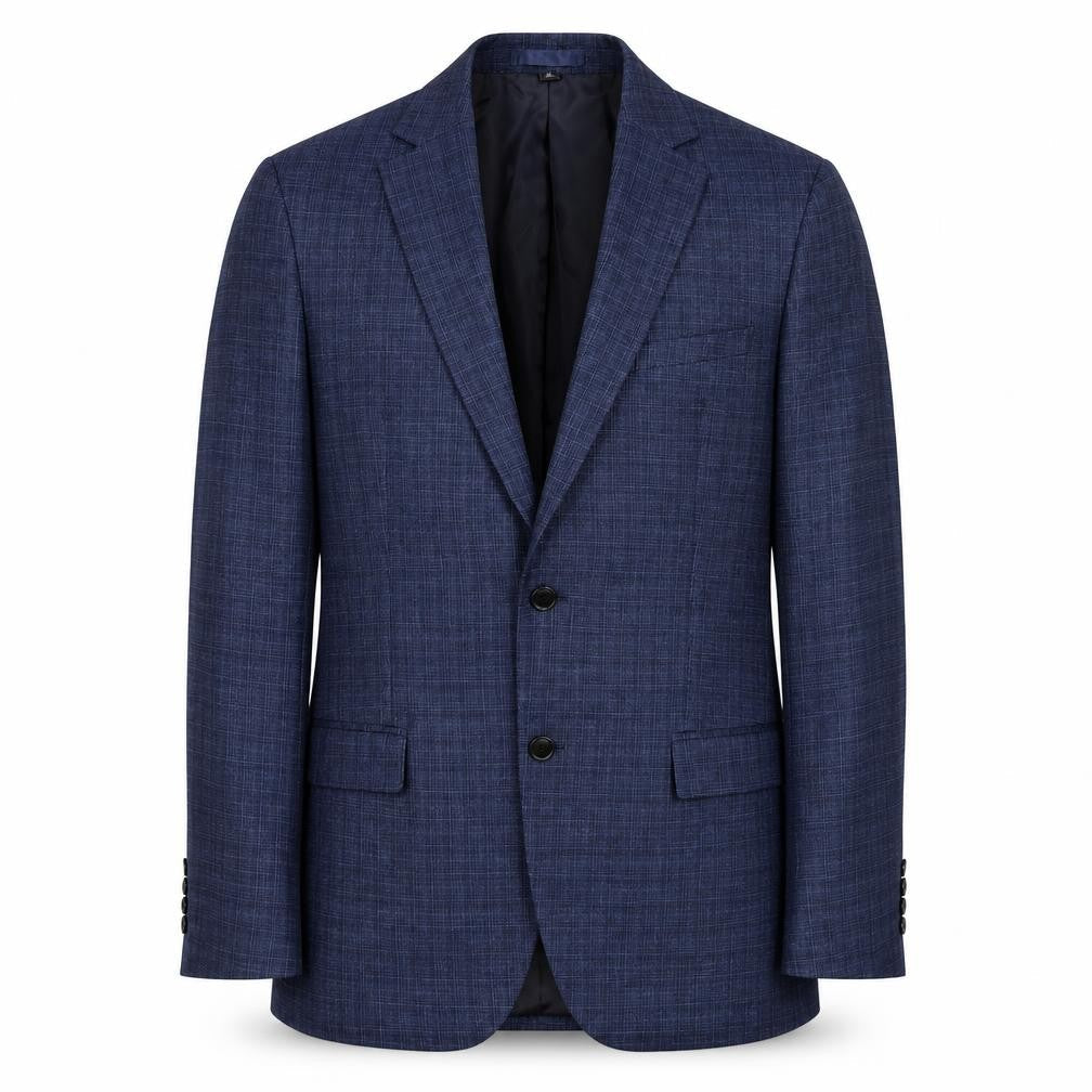 Mens UK Size 42 Marks and Spencer Regular Blue Suit Jacket