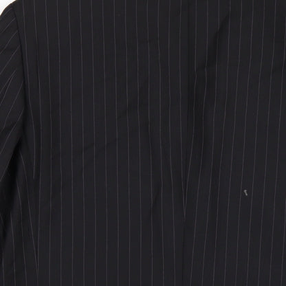 Mens UK Size 42 French Connection Regular Black Suit Jacket