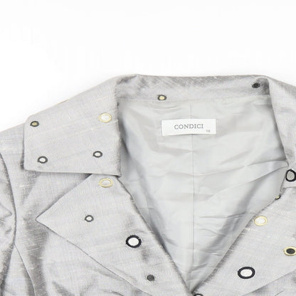 Womens UK Size 10 Condici Grey Jacket