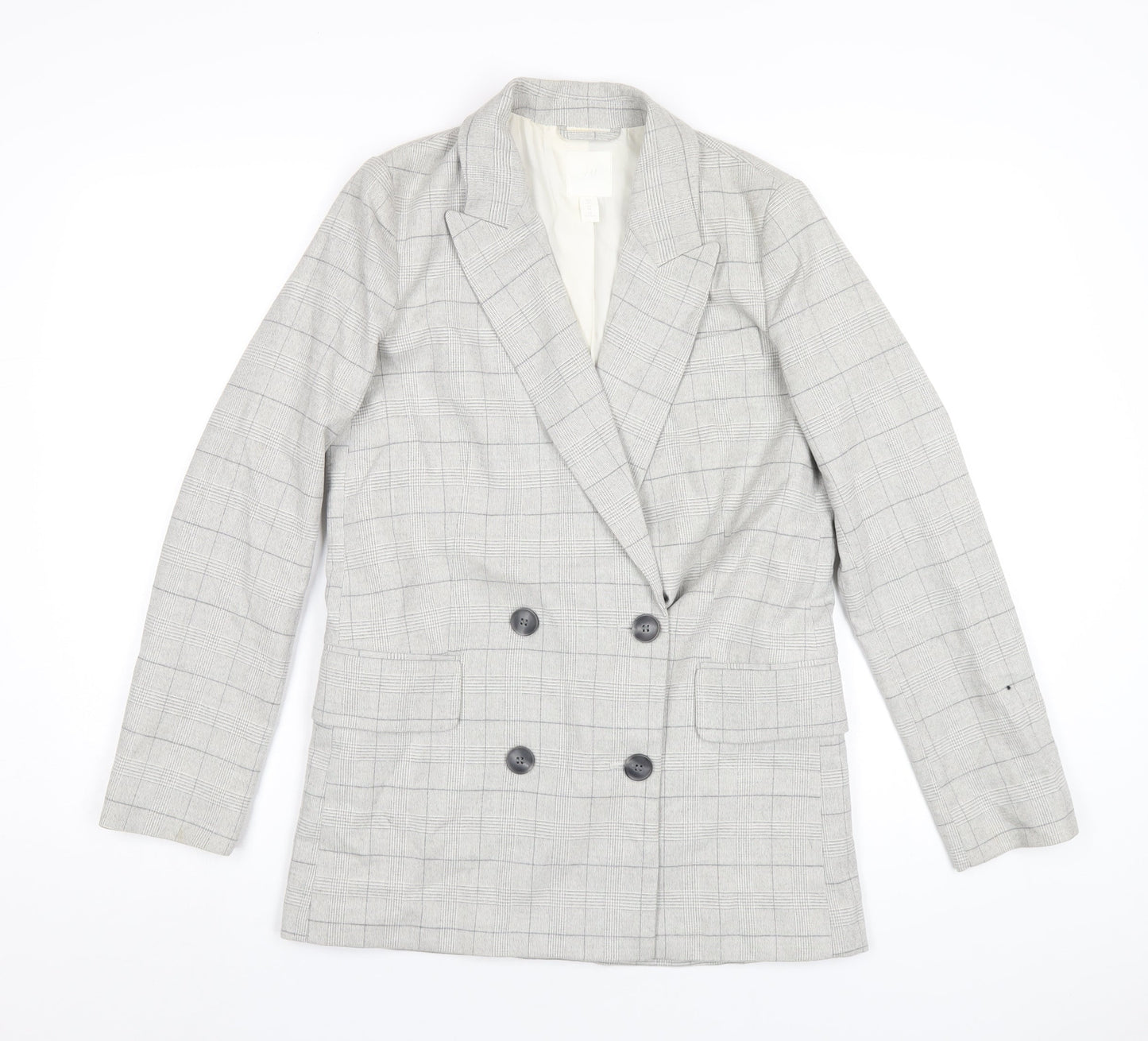 Mens UK Size XS H&M Regular Grey Suit Jacket