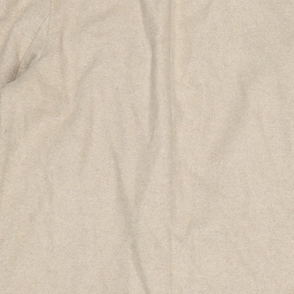 Womens UK Size 8 Topshop Beige Overcoat