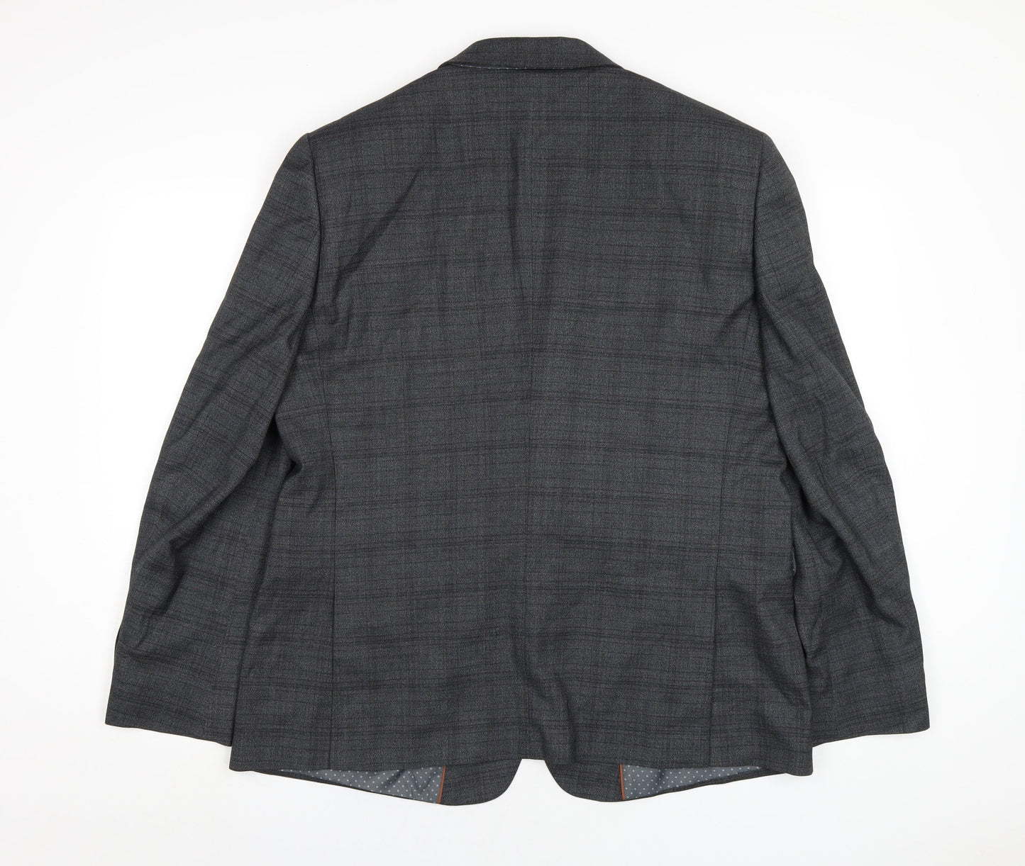 Mens UK Size 46 Burton Regular Grey Suit Jacket