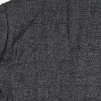 Mens UK Size 46 Burton Regular Grey Suit Jacket
