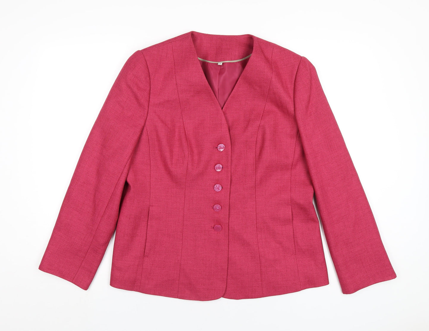 Womens UK Size 14 EWM Pink Jacket
