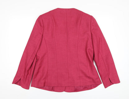 Womens UK Size 14 EWM Pink Jacket