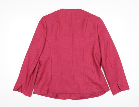 Womens UK Size 14 EWM Pink Jacket