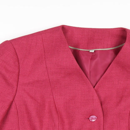 Womens UK Size 14 EWM Pink Jacket