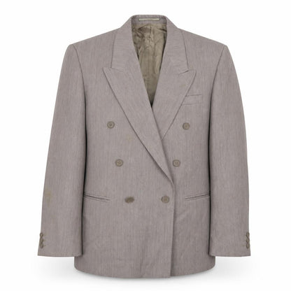 Mens UK Size 40 Hector James Regular Beige Suit Jacket