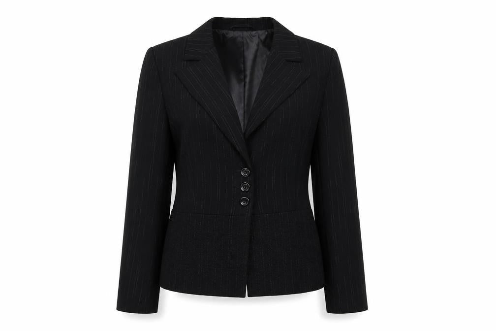 Womens UK Size XL FRANSA Regular Black Blazer