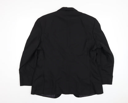 Mens UK Size 44 The Label Regular Black Suit Jacket
