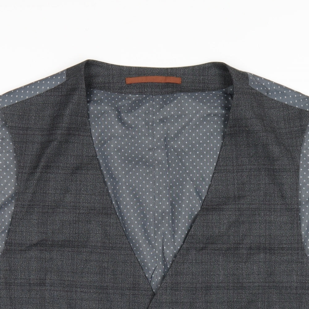 Mens UK Size XL Burton Regular Grey Suit Jacket