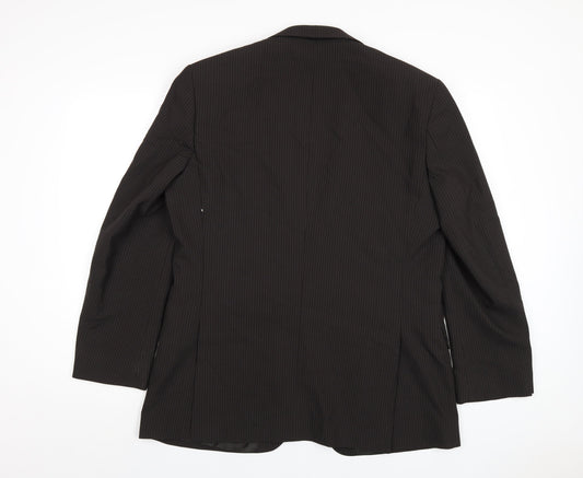 Mens UK Size 42 Karl Jackson Regular Brown Suit Jacket