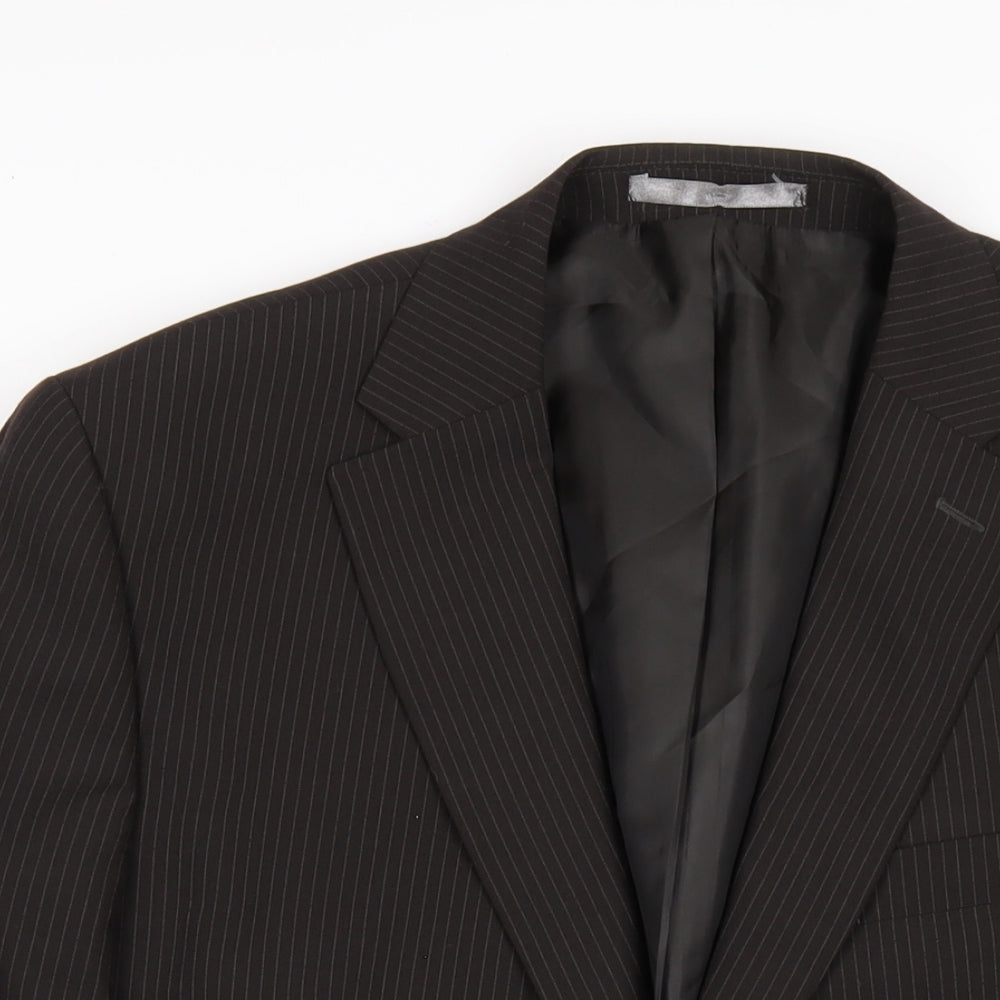 Mens UK Size 42 Karl Jackson Regular Brown Suit Jacket