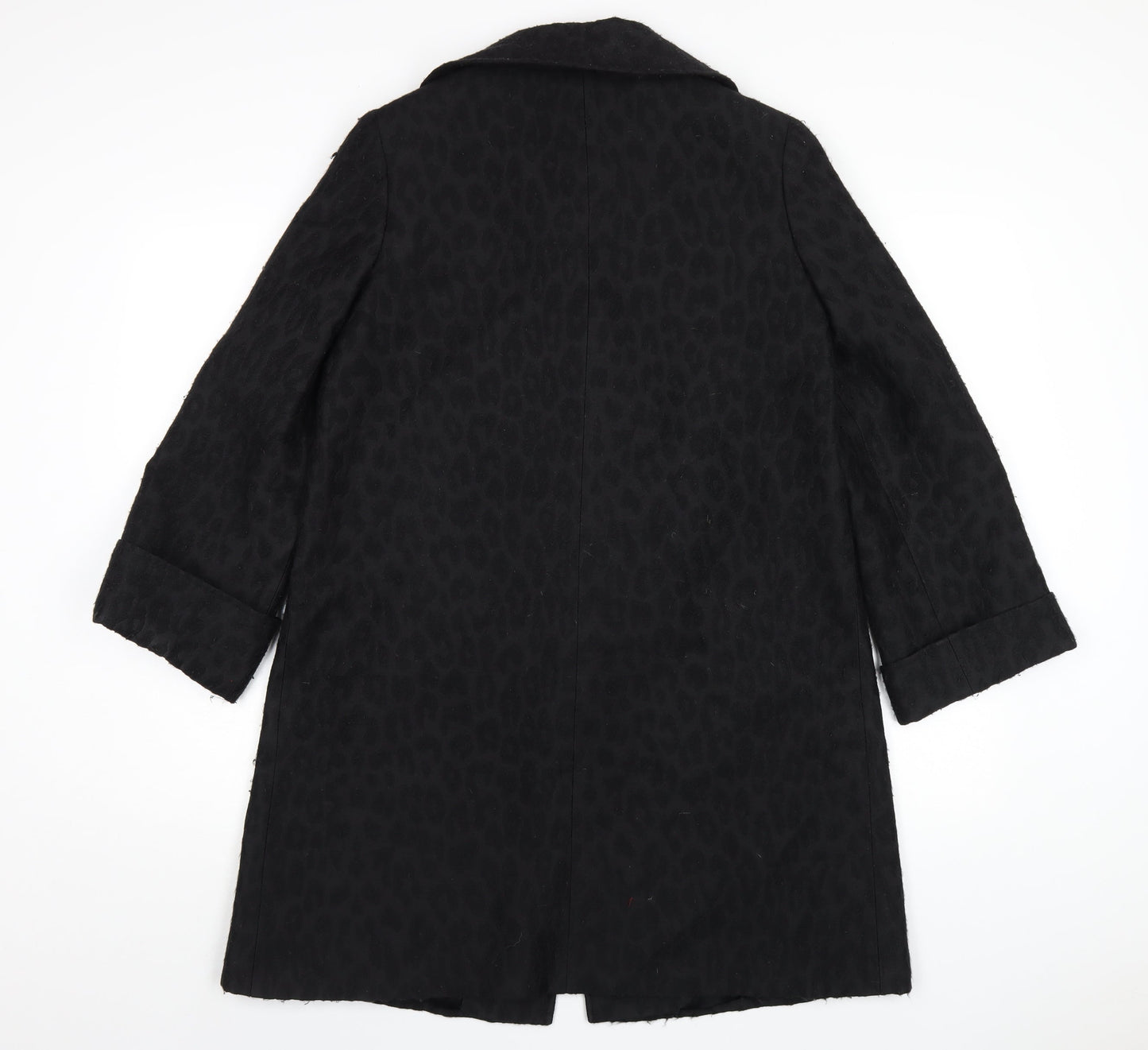 Womens UK Size 10 Episode Black Overcoat