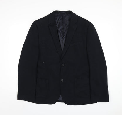 Mens UK Size 42 Linea Regular Blue Suit Jacket