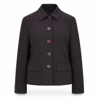 Next Womens Purple Jacket Size 12 Button
