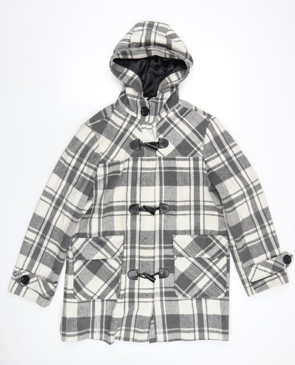 Womens UK Size 12 Wishwood Grey Pea Coat