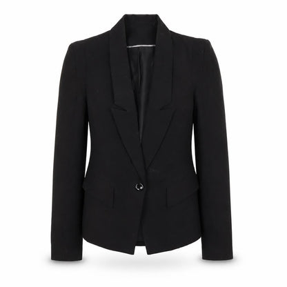 Womens UK Size 10 Red Herring Regular Black Blazer