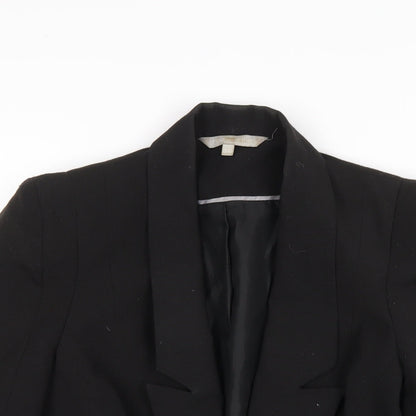 Red Herring Womens Black Polyester Jacket Blazer Size 10