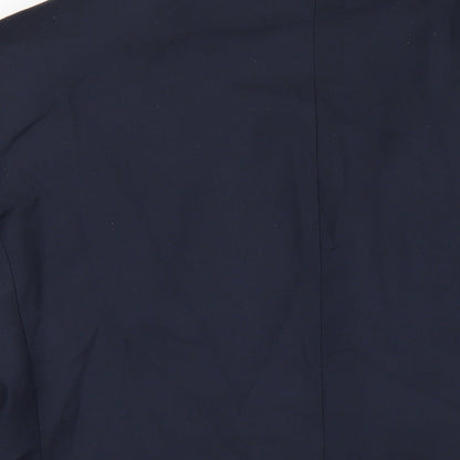 Mens UK Size 40 Marks and Spencer Regular Blue Suit Jacket