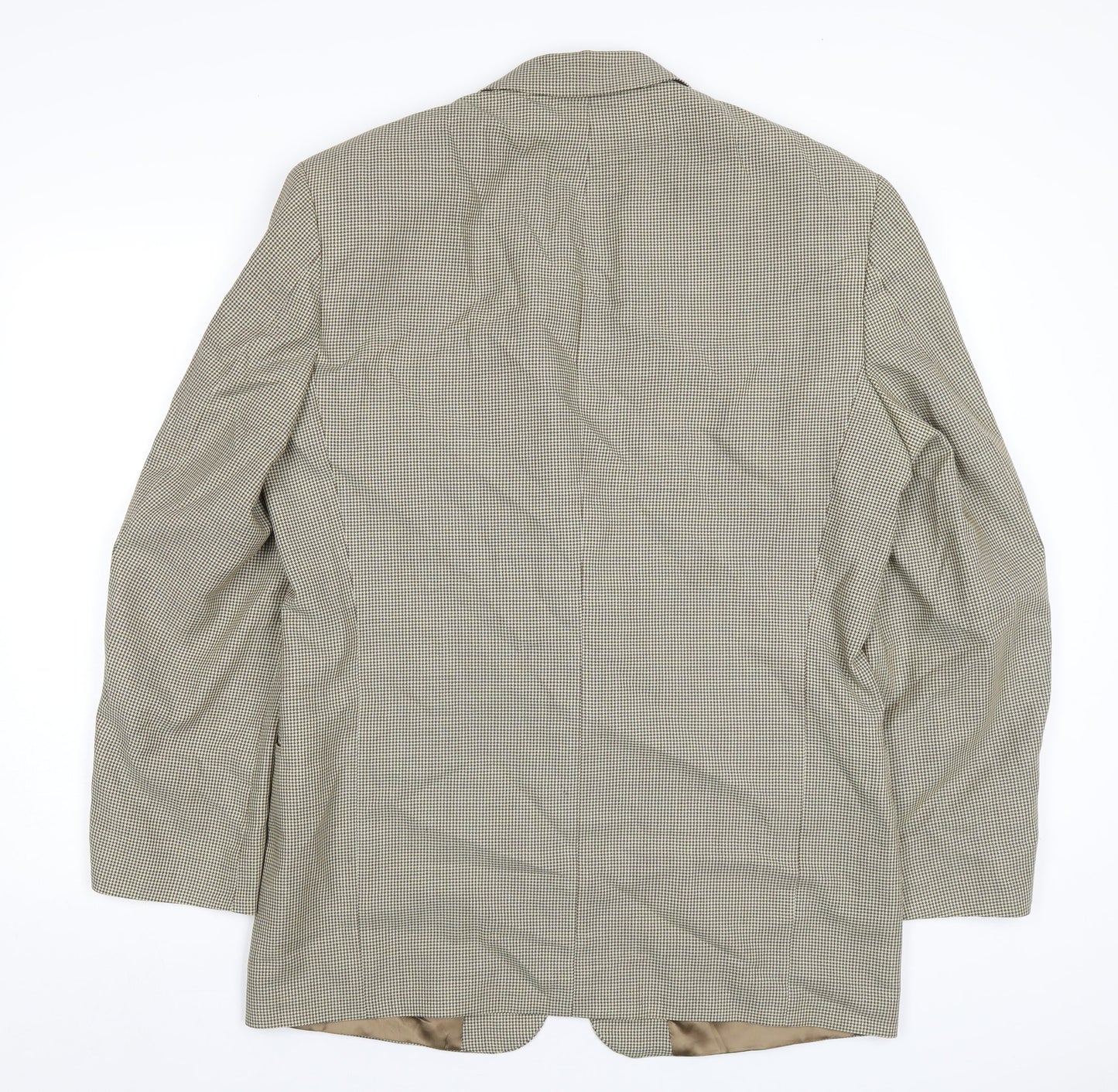 Mens UK Size 40 Marks and Spencer Regular Beige Suit Jacket