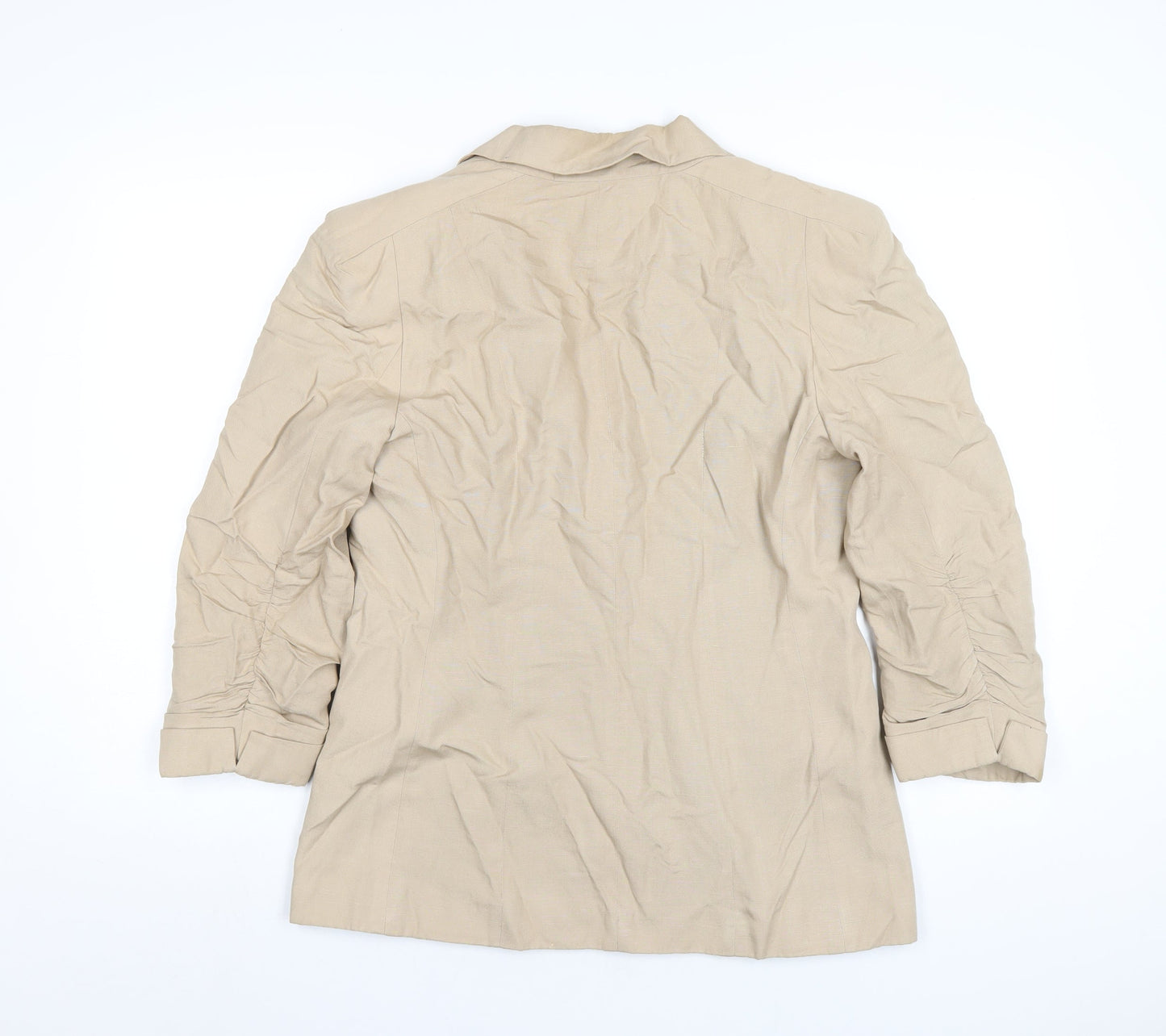 Womens UK Size 12 Marks and Spencer Beige Jacket