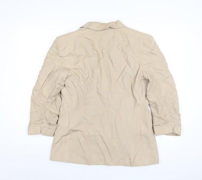 Womens UK Size 12 Marks and Spencer Beige Jacket