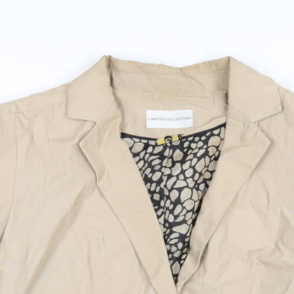 Womens UK Size 12 Marks and Spencer Beige Jacket