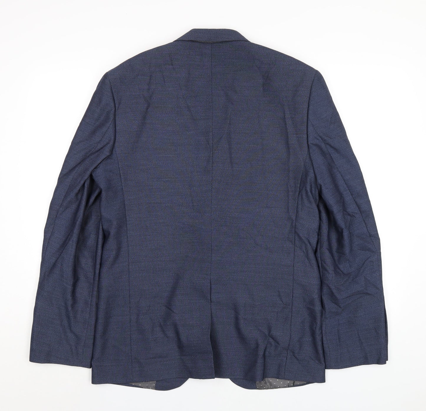 Mens UK Size 38 Cedar Wood State Regular Blue Suit Jacket