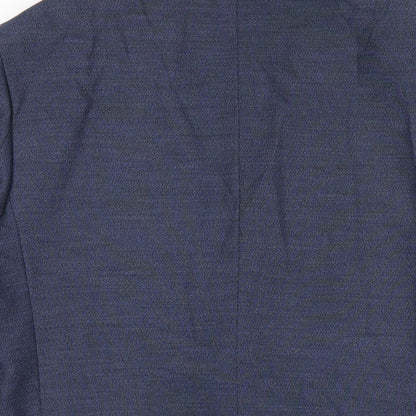 Mens UK Size 38 Cedar Wood State Regular Blue Suit Jacket