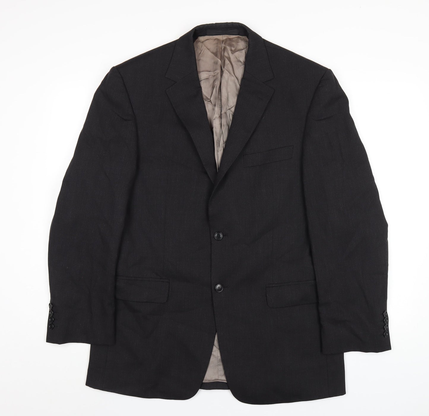 Mens UK Size 40 Marks and Spencer Regular Grey Suit Jacket